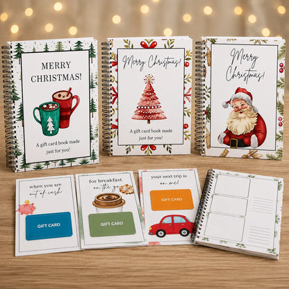Christmas Gift Card Book
