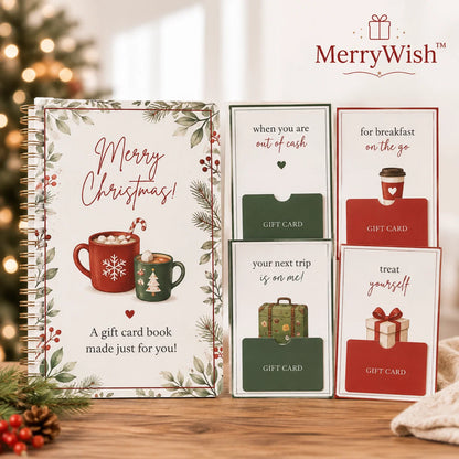 Christmas Gift Card Book