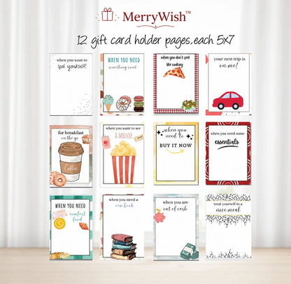 Christmas Gift Card Book