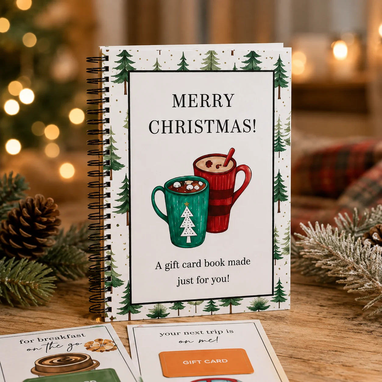 Christmas Gift Card Book