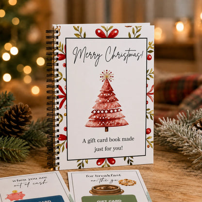 Christmas Gift Card Book
