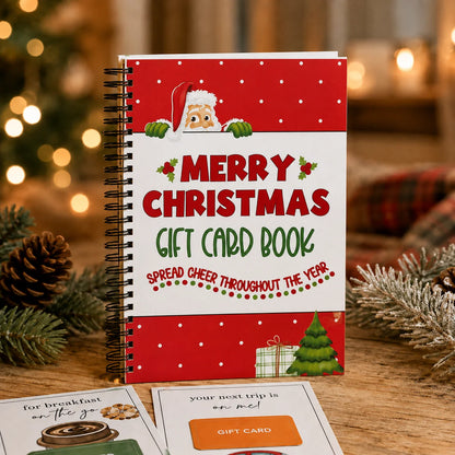 Christmas Gift Card Book