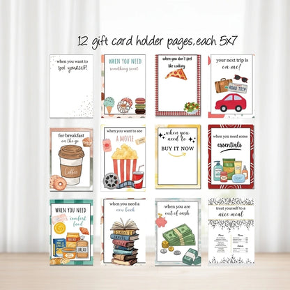 Christmas Gift Card Book